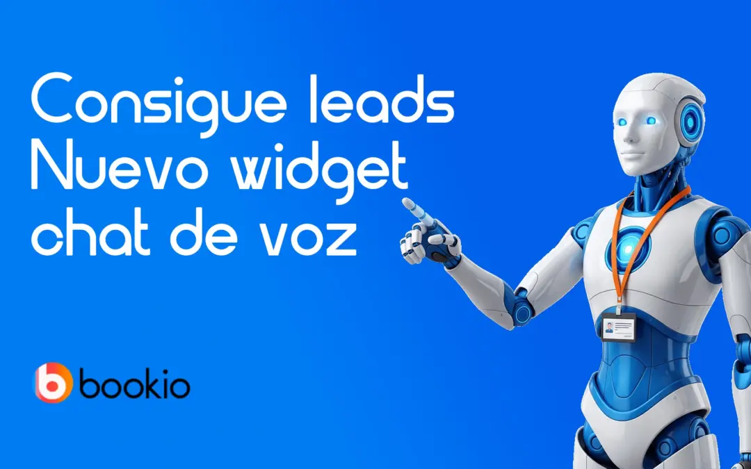Cómo el nuevo widget de chat de voz de bookio puede cambiarlo todo