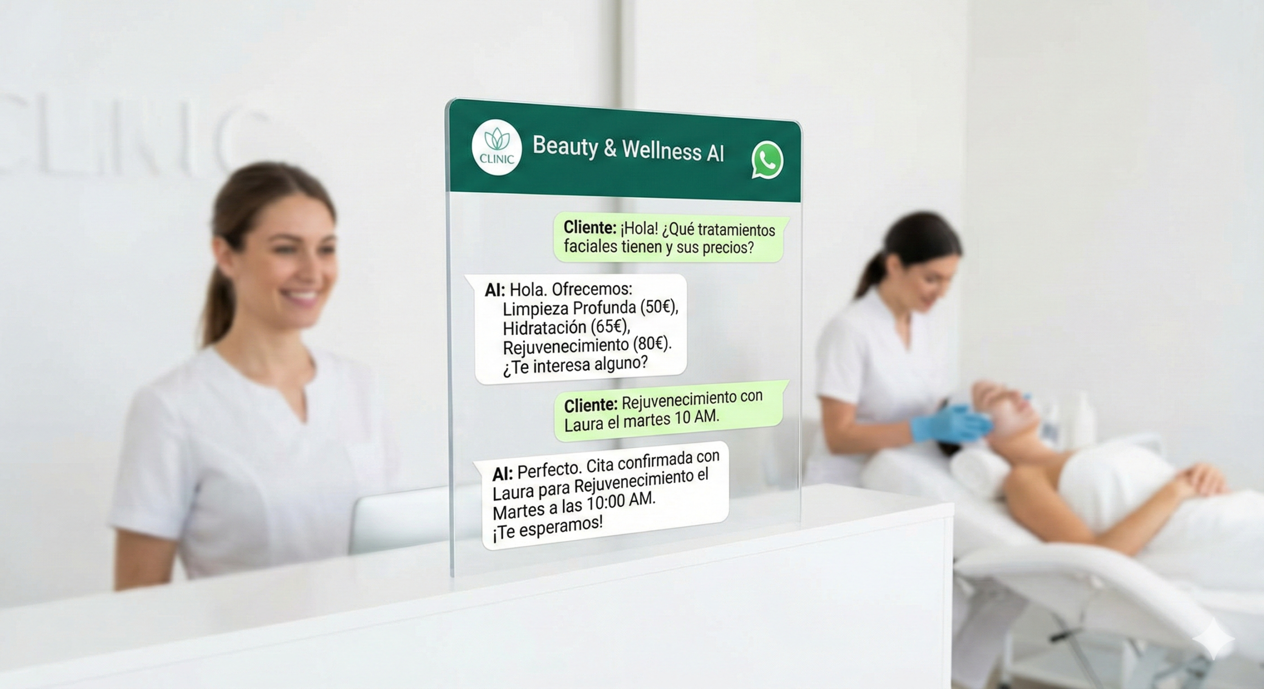 Reservas por WhatsApp